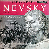 Rossi conducts Alexander Nevsky (Melodiya LP)