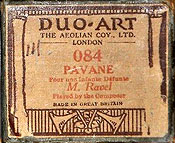 A Debussy Duo-Art roll
