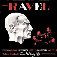 The Pascal Quartet (Concert Arts LP cover)