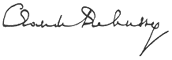 Debussy signature