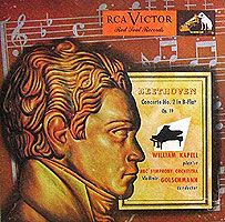 Beethoven's Piano Concerto # 2 (RCA LP cover)