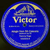 La Forge plays the Emperor Adagio in 1912