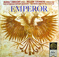The Emperor Concerto (Capitol LP cover)