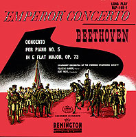 The Emperor Concerto (Remington LP cover)