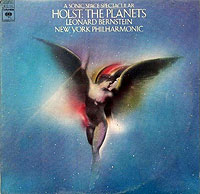 Bernstein conducts The Planets (Columbia LP cover)