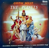 Boult conducts The Planets (Nixa LP cover)