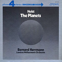Herrmann conducts The Planets (London Phase 4 LP cover)