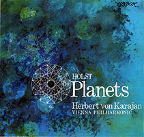 Karajan conducts the Planets (London LP cover)