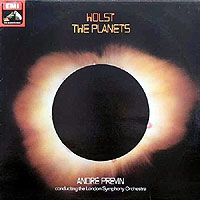 Previn conducts The Planets (EMI LP cover)