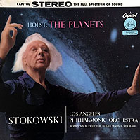 Stokowski conducts his orchestra (Capitol LP cover)