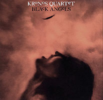 The Kronos Quartet plays Black Angels (Teldec CD cover)