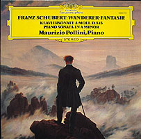 Pollini plays the Wanderer Fantasy(DG LP cover)