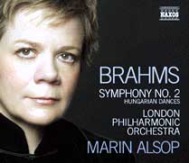 Marin Alsop and the London Symphony play Brahms (Naxos CD)
