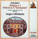 Celibidache bootleg on the Italian Cetra label