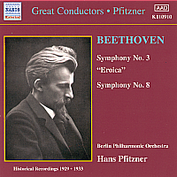 Hans Pfitzner conducts Beethoven <i>Symphonies</I>