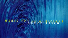 Cover of the ECM CD of Steve Reich's Music for 18 Musicians