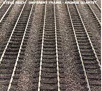 Cover of the Nonesuch CD of Steve Reich's Different Trains