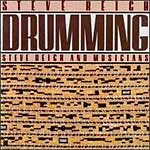 Cover of the Nonesuch CD of Steve Reich's Drumming