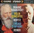 Reiner and Heifetz play Brahms and Tchaikovsky