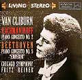 Reiner and Van Cliburn play Beethoven and Rachmaninoff