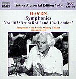 title - Georg Tintner conducts Haydn's Symphonies 103 and 104