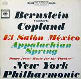 Bernstein Conducts Copland - Columbia LP cover