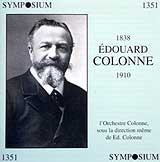 Edouard Colonne's collected recordings (1906) - Symposium CD cover