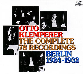 Otto Klemperer (Archiphon CD box)