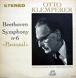 Klemperer conducts the Beethoven Symphony # 6 (Angel LP)