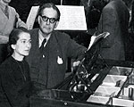 Klemperer with Annie Fischer