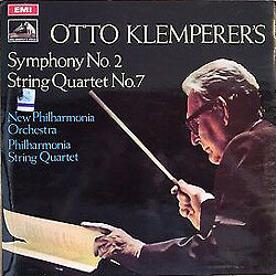 Klemperer conducts his own Symphony # w (EMI LP)