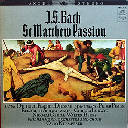 Klemperer conducts the Bach St. Matthew Passion (Angel LPs)