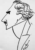 Arturo Toscanini - caricature by Enrico Caruso