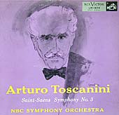 Toscanini conducts the Saint-Saens Organ Symphony