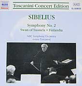 Toscanini's all-Sibelius concert - Naxos CD