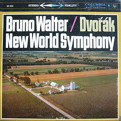 Walter conducts the Dvorak 9th (Columbia LP cover)