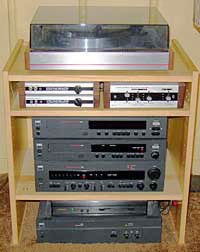 My basement stereo system