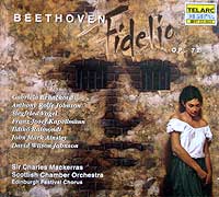 Mackerras conducts Beethoven's Fidelio (Telarc CD cover)