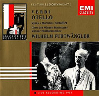 Furtwangler conducts Otello (EMI CD cover)