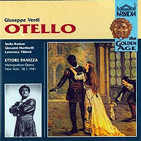 Panizza conducts Otello (Arcadia CD cover)