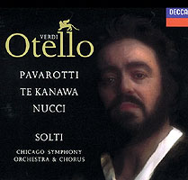 Solti conducts Otello (Decca LP cover)