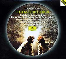 Abbado conducts Pelleas et Melisande (DG CD set cover)
