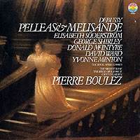 Pierre Boulez conducts Pelleas et Melisande (Columbia LP cover)