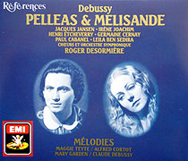 Roger Desormiere conducts Pelleas et Melisande (EMI CD reissue cover)