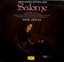 Bohm conducts Salome (DG LP cover)