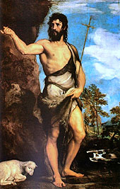  St. John the Baptist, by Titian