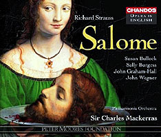 Mackerras conducts Salome (Chandos CD cover)