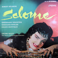 Solti conducts Salome (London LP cover)