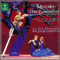 Christie conducts Zauberflote (Erato CD cover)
