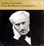 Toscanini LP box of the complete Beethoven symphonies